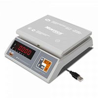 Весы фасовочные 30кг M-ER 326AFU-32.1, Post II, LCD, USB(COM), 255х205мм