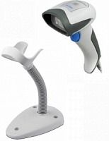 Сканер ручной 2D Datalogic QD2430 QuickScan, светлый, USB, подставка