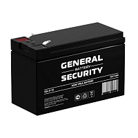 АКБ 12V, 9Ач General Security GSL9-12 F2 (151x65x94/100 клеммы)