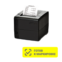 Фискальный регистратор ПТК Атол 25Ф (5.0), черный, 80мм, USB, RS232, Ethernet, без ФН