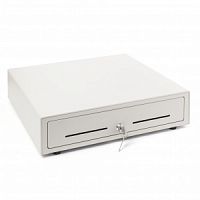 Денежный ящик механический Poscenter 16МK, push, светлый, 410х420х100, 5к/8м